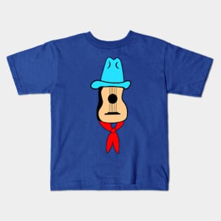 Cowboy Guitar Kids T-Shirt